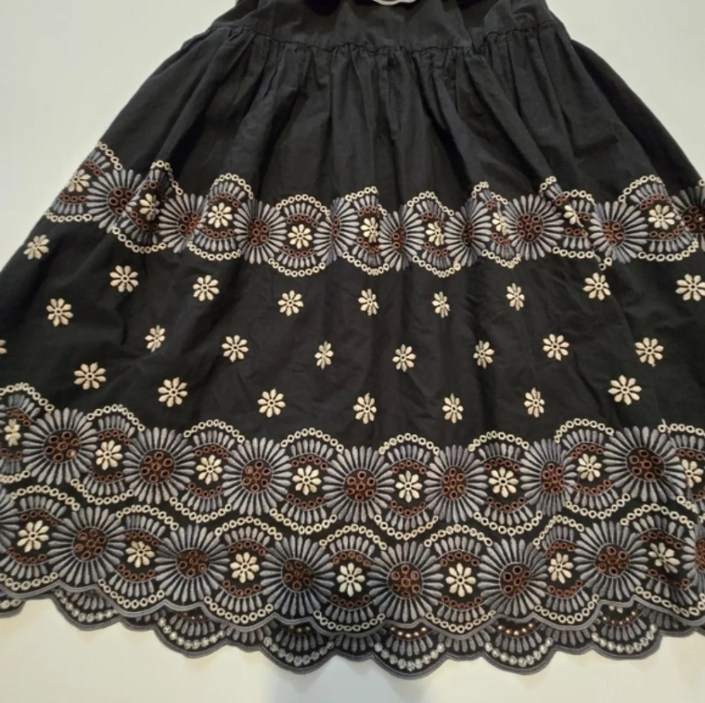 Vanessa Bruno Alais Dress In Black Midi Sleeveless Crew neck Back zipper Size 8 - Picture 3 of 12